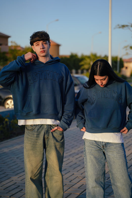 ASTRING CROPPED HOODIE (unisex)