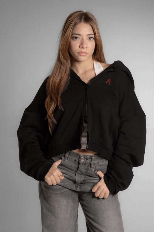 01 CROPPED DOUBLE ZIP (unisex)